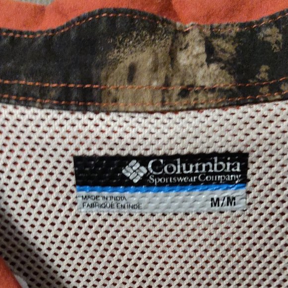 Columbia PHG Performance Hunting Gear Long Sleeve Shirt SIZE MEDIUM - Picture 3 of 6